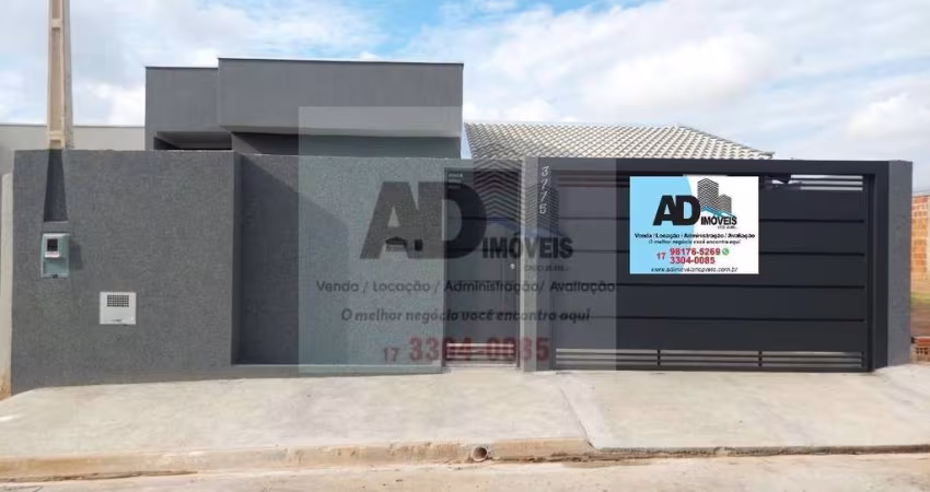 Casa para Venda em São José do Rio Preto, Residencial Santa Cruz - Doca Vetorasso, 3 dormitórios, 1 suíte, 2 banheiros, 2 vagas