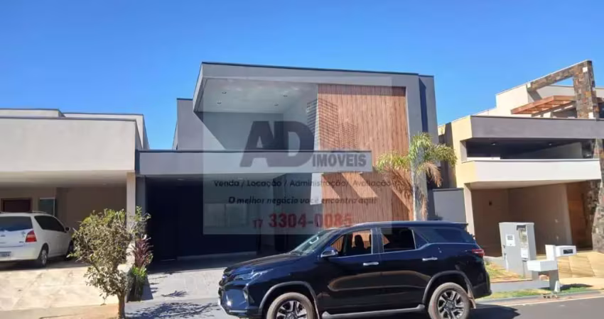 Casa em condomínio para venda em são josé do rio preto, village damha rio preto iii, 3 dormitórios, 3 suítes, 4 banheiros, 2 vagas