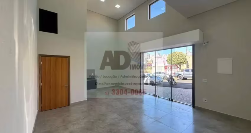 Sala comercial para locação em são josé do rio preto, vila redentora, 1 banheiro, 3 vagas