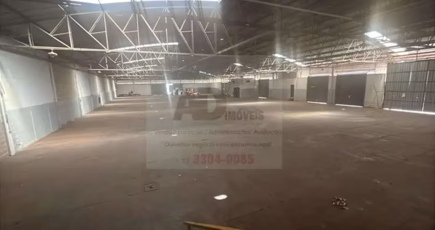 Barracão para locação em são josé do rio preto, distrito industrial waldemar de oliveira verdi