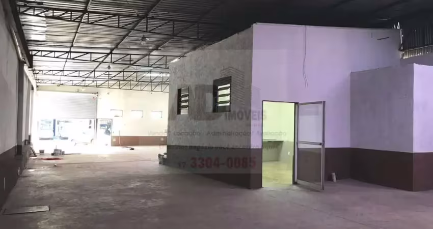 Salão comercial para locação em são josé do rio preto, parque industrial, 2 banheiros, 4 vagas