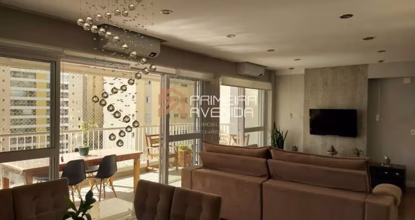 Apartamento de 142m² - 3 suítes - 3 vagas - jardim das indústrias