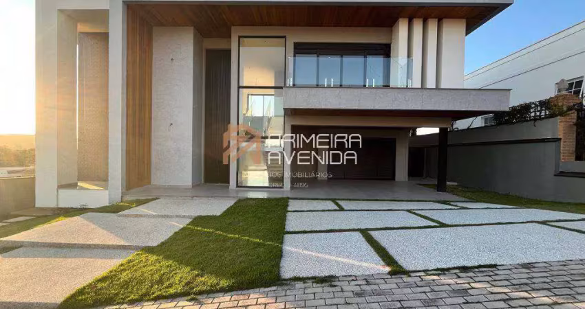 Sobrado 426m² - 4 suítes / 1 master - cond. colinas do paratehy norte