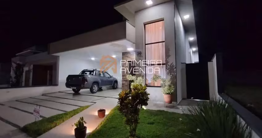 Casa c/ 3 dormitórios (1 suíte) 158m² no cond. malibu - caçapava