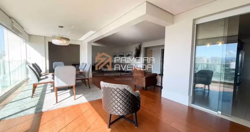Apartamento de 248m² - 3 suítes, 3 vagas, sacada gourmet - condomínio clube