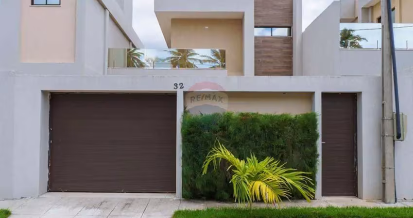 Duplex 169m² em rua privativa no eusébio | 3 suítes + varanda gourmet