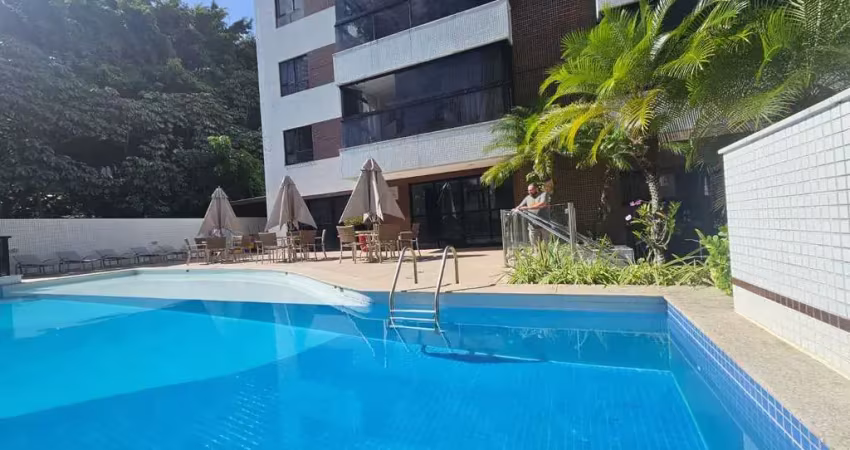 Apartamento 3 quartos suíte varanda lavabo piscina academia 2 garagens à venda na graça! l
