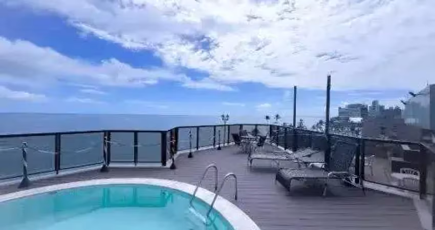 Apartamento quarto e sala varanda elevador piscina academia garagem à venda em ondina!!!