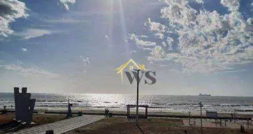 Apartamento beira mar com 2 dormitórios à venda, por r$ 270.000 - centro - tramandaí/rs