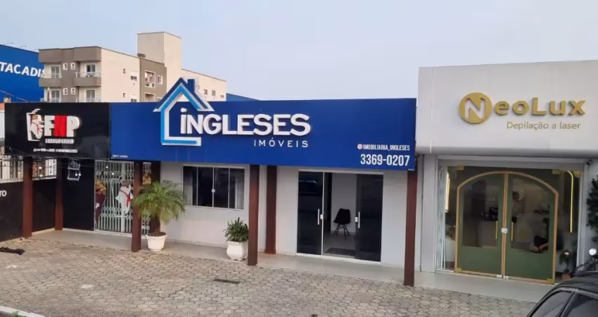 Vendo terreno comercial com duas frentes na principal de ingleses