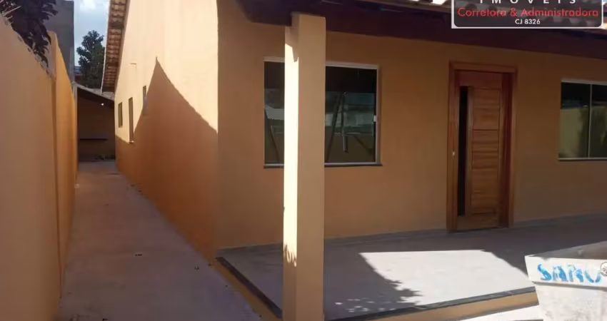 Casa novíssima na estação são pedro da aldeia 3qts garagem e piscina.