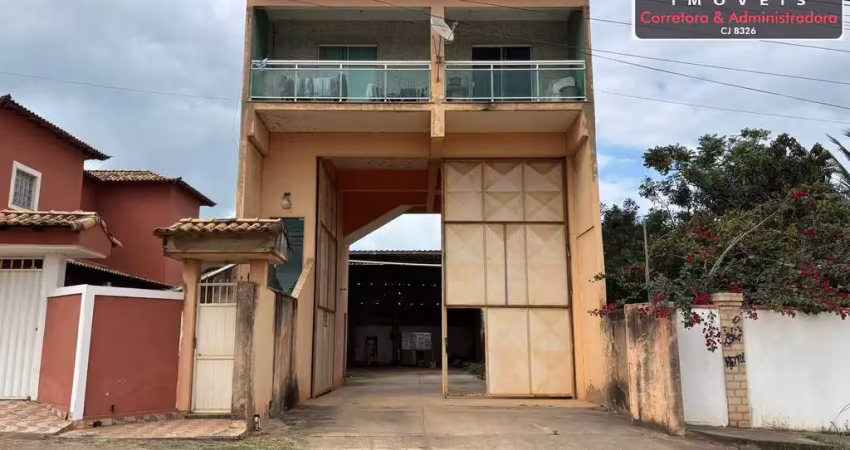 Ponto estratégico: galpão com 450 m2 - beira da rodovia -  6,40m de altura