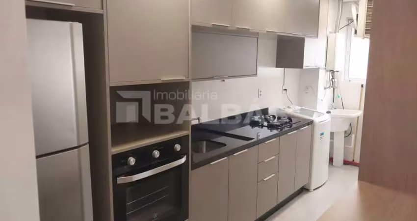 APARTAMENTO MOBILIADO - CORAÇÃO DO JD. ANÁLIA FRANCO