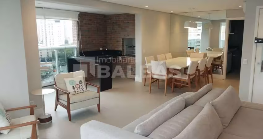 Apartamento mobiliado jd. anália franco - 3 suítes - 3 vagas