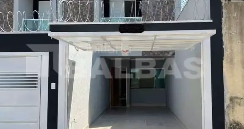 Sobrado novo - 3 dormitórios - 2 vagas - vila alpina
