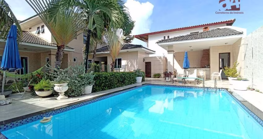 LINDA CASA ALTO PADRÃO EM VILAS DO ATLÂNTICO COM 6 DORMITÓRIOS E PISCINA.
