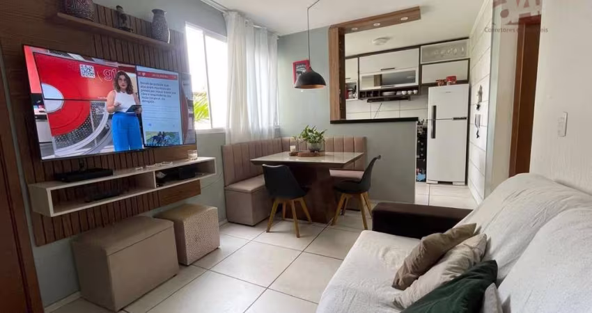 Apartamento com 1 dormitório à venda, 60 m² por R$ 180.000 - Vida Nova - Lauro de Freitas/BA