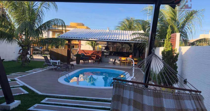 Casa com 3 dormitórios à venda por R$ 970.000 - Barra do Jacuípe - Camaçari/BA