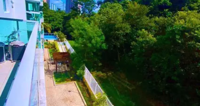 Apartamento mobiliado com 2 dormitórios para alugar, 85 m² - alphaville i - salvador/ba