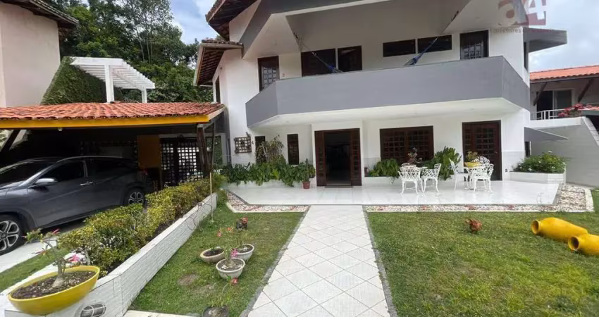 Casa, semi-mobiliada, com 5 dormitórios para alugar, 940 m² - pitangueiras - lauro de freitas/ba