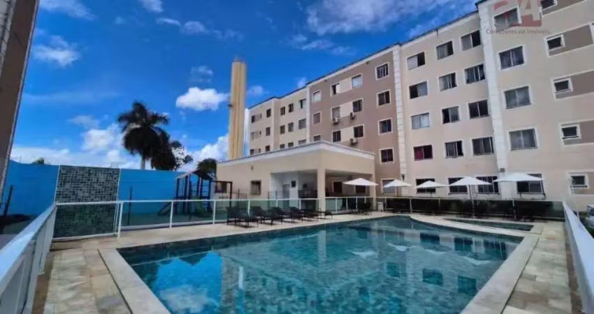 Aluguel apartamento em condomínio fechado  2/4  1.400 com taxas inclusas