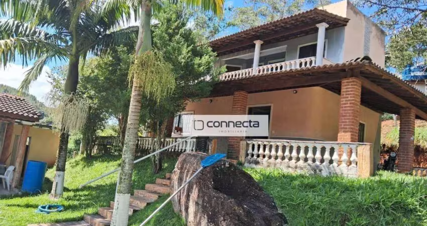 Chácara com 2 dormitórios à venda, 4727 m² por r$ 450.000,00 - jardim de portugal - santa isabel/sp