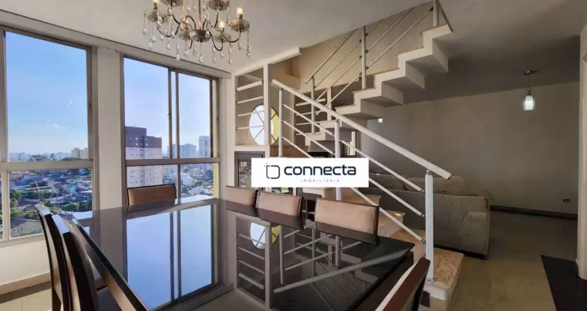 Cobertura com 3 dormitórios à venda, 131 m² por R$ 855.000,00 - Jardim Santa Mena - Guarulhos/SP