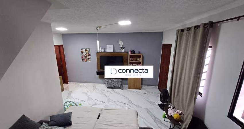 Sobrado com 3 dormitórios para alugar, 90 m² por R$ 3.247,00/mês - Jardim Flor da Montanha - Guarulhos/SP