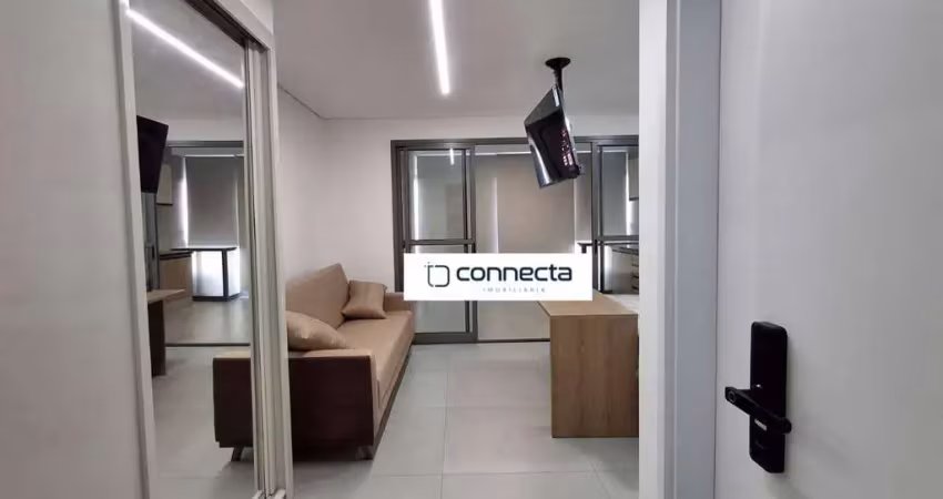Locação de studio mobiliado com 01 vaga de garagem e lazer completo, vila dos camargos- guarulhos/sp
