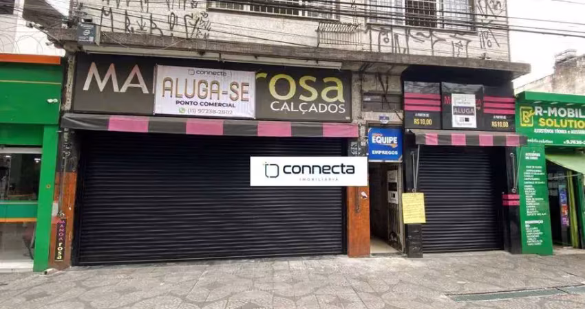 Salão/loja comercial + subsolo, centro de guarulhos, 380mts²