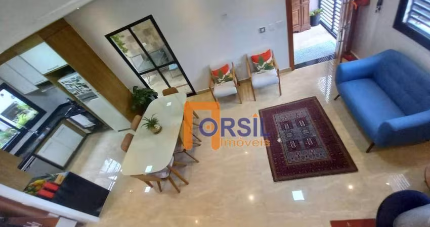 Sobrado com 3 dormitórios à venda, 128 m² por R$ 630.000,00 - Vila São Paulo - Mogi das Cruzes/SP