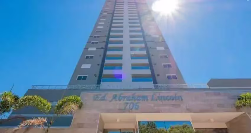 Apartamento semi mobiliado ed. abraham lincoln em cascavel