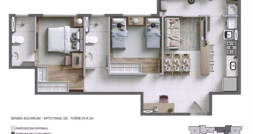 Vendo apartamento dois quartos c/ suíte e varanda gourmet – Contagem/MG