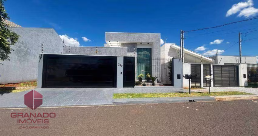 Casa com 3 dormitórios à venda, 206 m² por R$ 1.449.000,00 - Jardim Paris Vi - Maringá/PR