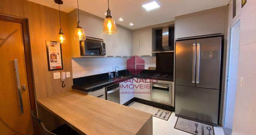 Apartamento com 2 dormitórios para alugar, 77 m² por R$ 4.330,00/mês - Novo Centro - Maringá/PR