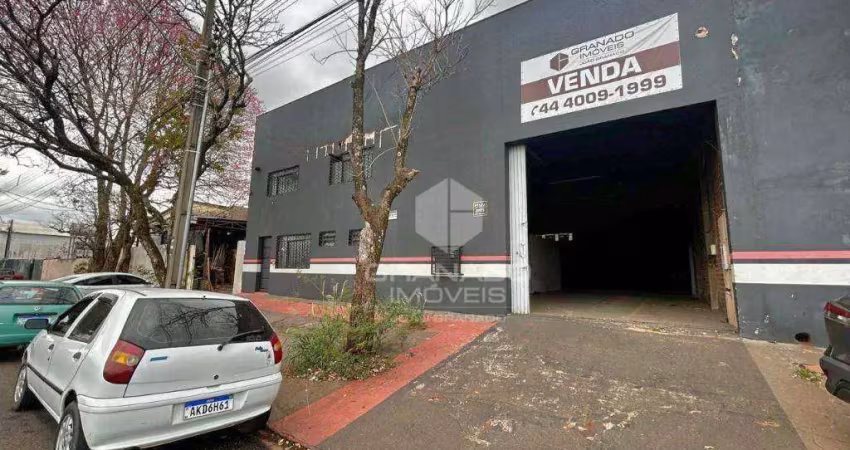 Barracão à venda, 402 m² por r$ 1.500.000,00 - jd paulista - maringá/pr