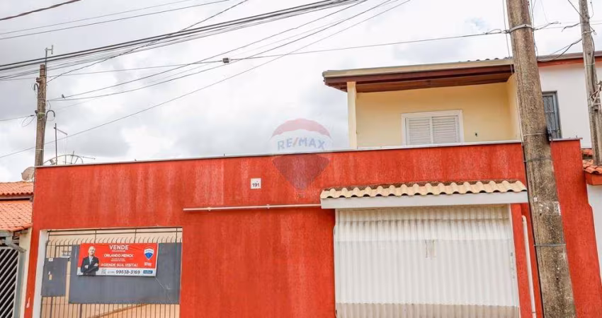 Casa à venda no Jardim Bertanha, 243 m² de área construída num terreno 250 m², 5 vagas garagem, apenas R$520.000,00, ao lado do CEAGESP de Sorocaba.