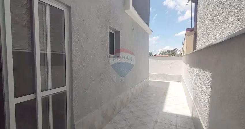 Apartamento novo com  quintal, 72 m2  de área útil, 1 quarto grande,  Jardim Rosália Alcoléa na zona leste de Sorocaba