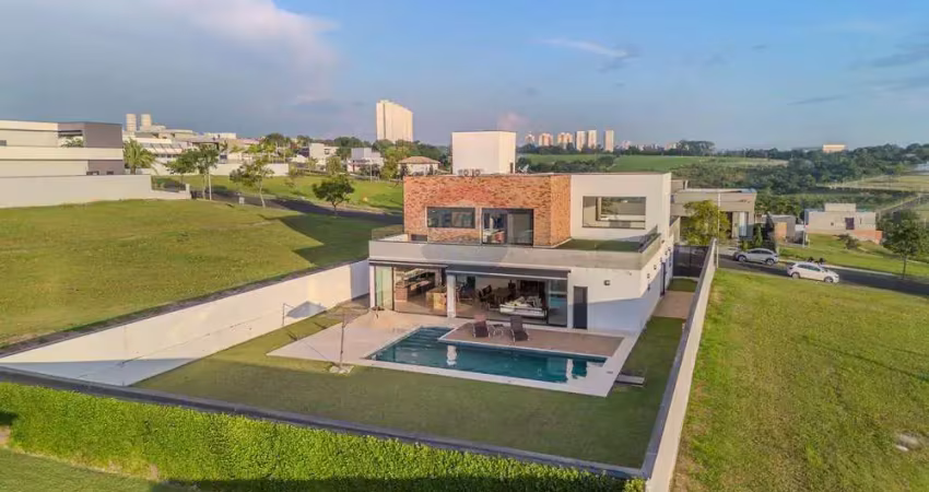 Casa à venda com 4 suítes, 523 m² de área útil, 1001 m² terreno, por r$ 4.200.000 - condomínio residencial saint patrick - sorocaba/sp