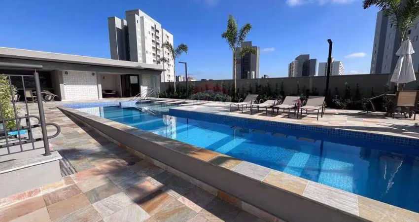 Apartamento Estúdio Mobiliado com Varanda Gourmet no Campolim – Pronto para Morar em Condomínio Completo