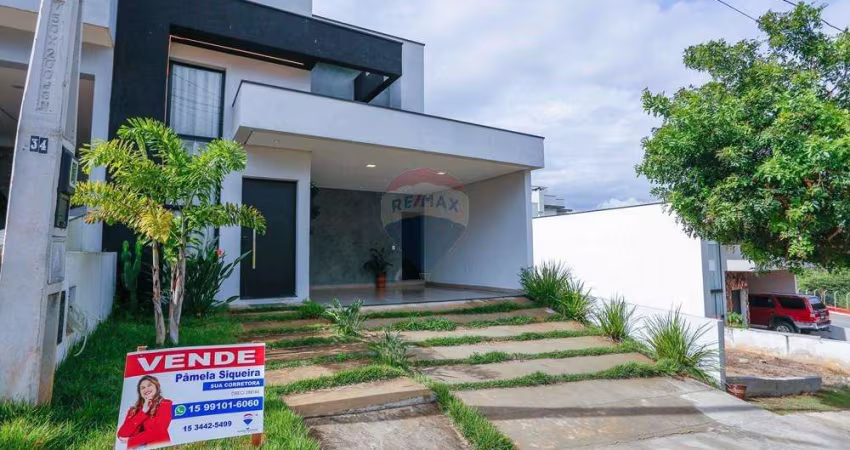 Casa Térrea á venda  3 quartos com 3 Suítes 132M², no Condomínio Helena Maria, Sorocaba