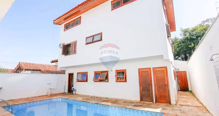 Sobrado à venda na pista de caminhada de sorocaba.  parque campolim  480m², piscina e 5 quartos, 04 suítes, parque campolim - sorocaba