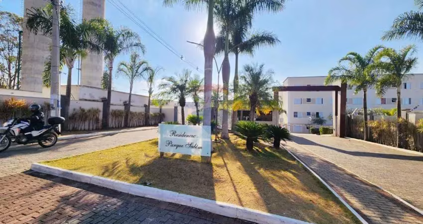 Apartamento 2 quartos no residencial parque salem, r$ 176.000