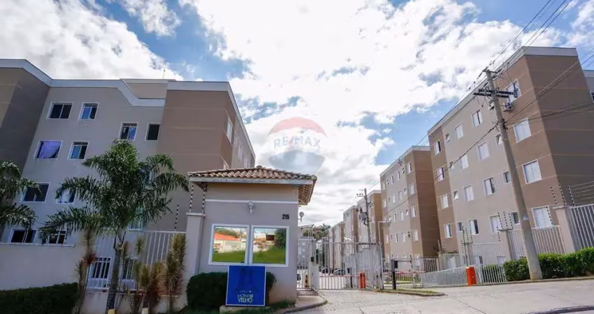 Apartamento para locação semi-mobiliado com 2 quartos, condomínio com área de lazer na região oeste de sorocaba