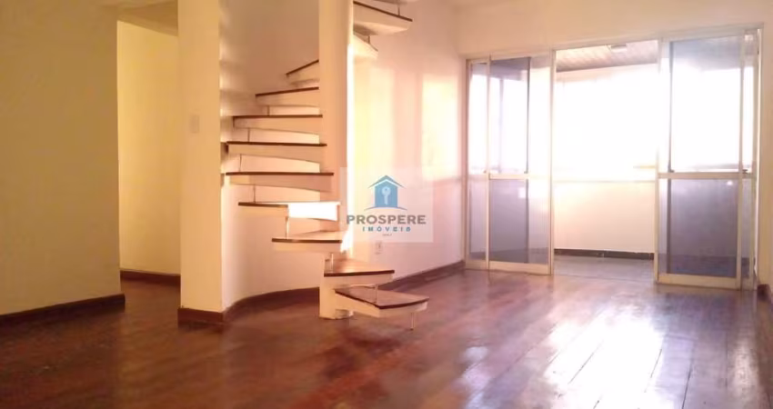 Cobertura duplex nascente com 3 quartos, piscina e 3 vagas de garagem no Caminho das Árvores.