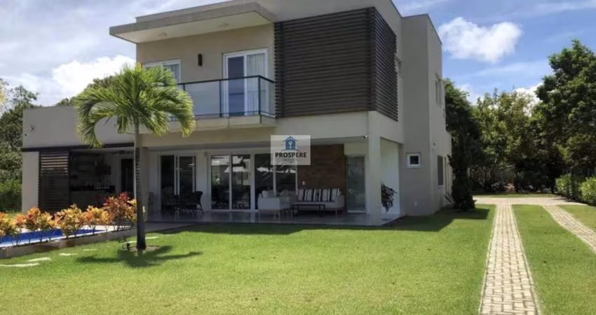 Casa de condomínio com 4 quartos, 400m², para locação em Camaçari, Busca Vida (Abrantes)