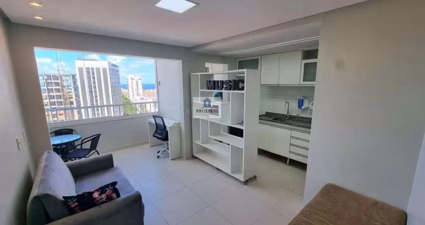 Apartamento à venda em salvador, federação, com 1 quarto, 40m²