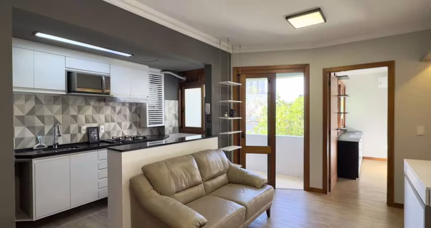 APARTAMENTO 1 DORMITÓRIO COM VAGA DE GARAGEM NO BAIRRO SANTANA