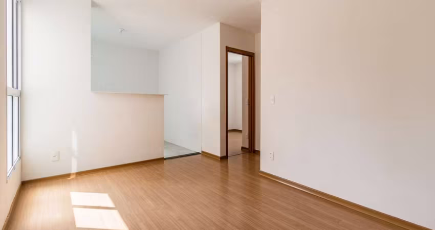 Apartamento de 2 dormitórios, 40,23m², 1 vaga de garagem e 1 vaga p/ visitante