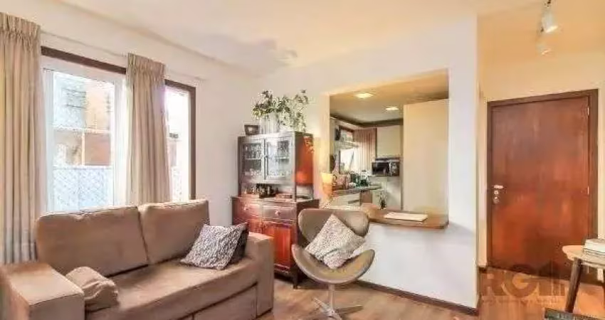 Apartamento no bairro auxiliadora de 1 dormitório e 2 vagas